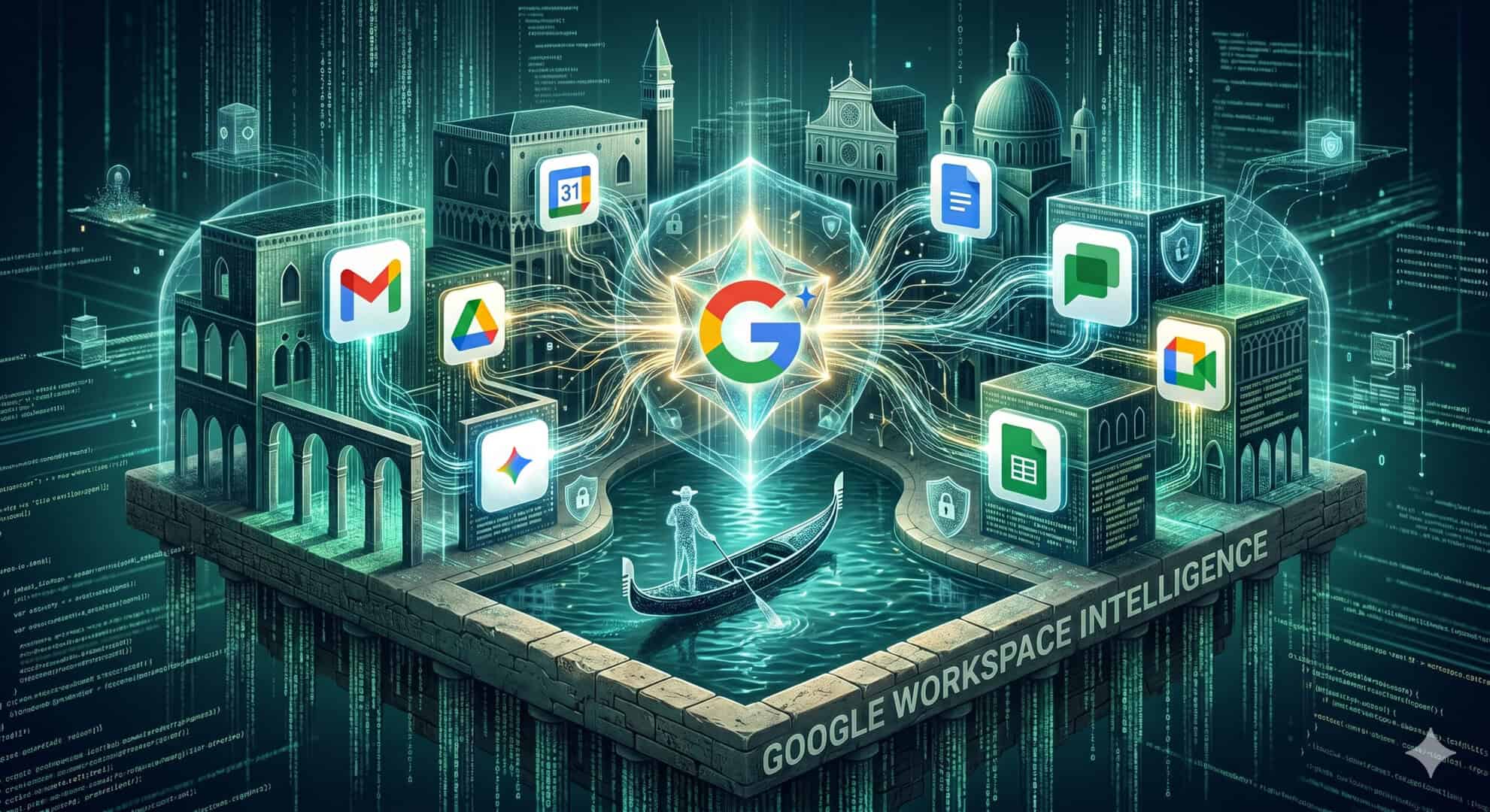 Soluzioni di intelligenza artificiale di Google Workspace per il lavoro sicuro e innovativo.