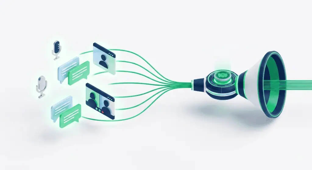 L'Input Layer multimodale di APA: intercettazione in tempo reale dei dati da Telegram, Google Meet e chat aziendali per eliminare la Data Fragmentation alla radice.