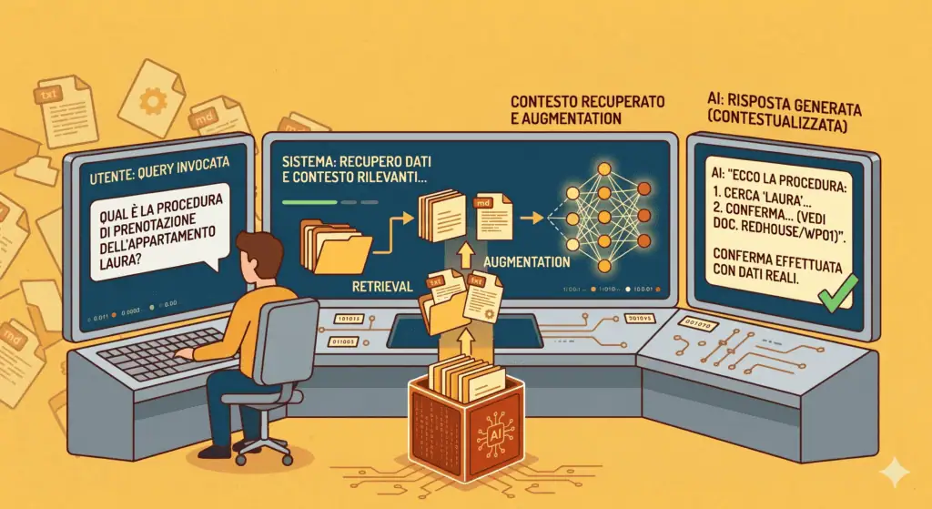 Analisi dei dati e intelligenza artificiale in un ambiente di lavoro digitale.